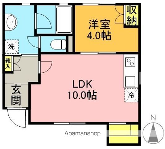 （仮称）杉並区永福３丁目計画 D号室 間取り