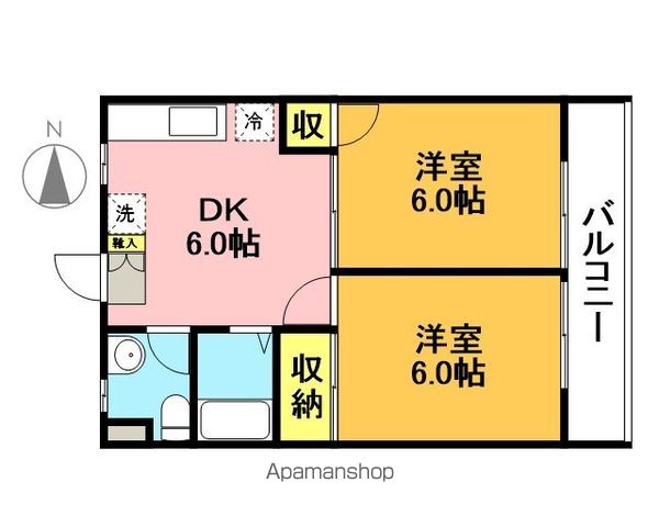 ロイヤルコーポ和泉 103号室 間取り