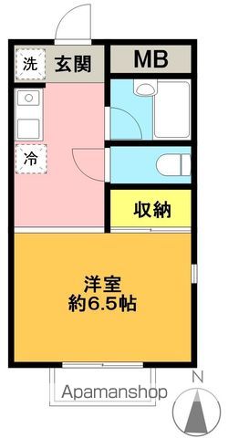 エバーコート永福 202号室 間取り