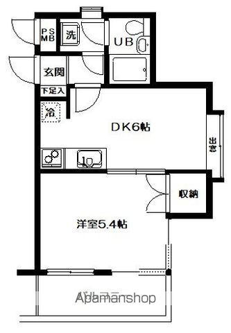日神パレス桜上水 403号室 間取り