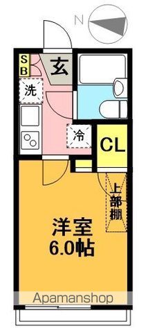 シエスタ赤堤 間取り図