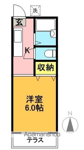 プチハイツ下高井戸 101号室 間取り