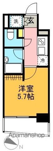 ＰＲＥＭＩＵＭ　ＣＵＢＥ　笹塚 302号室 間取り