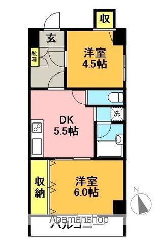 ソフィアＮ 303号室 間取り
