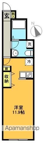 ＶＩＬＬＡ　ＮＩＳＨＩＥＩＦＵＫＵ　（ヴィラニシエイフク） 103号室 間取り