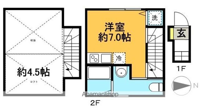 アパルトメント梅丘グランデ 202号室 間取り