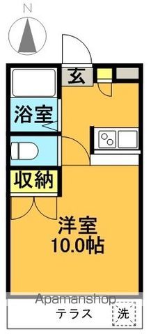 グレース高井戸 202号室 間取り