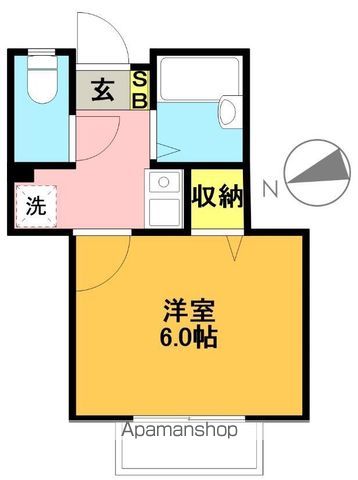 ＤＡＩＴＡ　ｃｏｎｆｉｄｅｎｃｅ 202号室 間取り