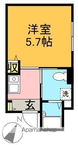 カロン 302号室 間取り