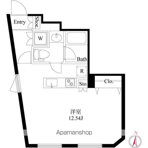 メゾンベルヴィ下北沢 401号室 間取り