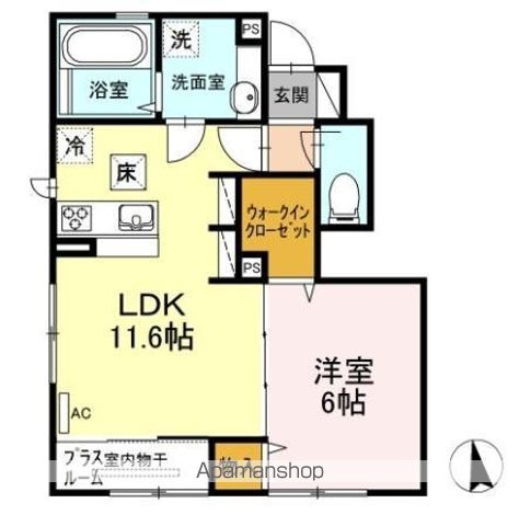 アルペジオ 101号室 間取り