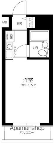 スカイコート下高井戸 503号室 間取り