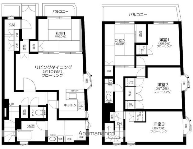 コーディアル久我山 105号室 間取り