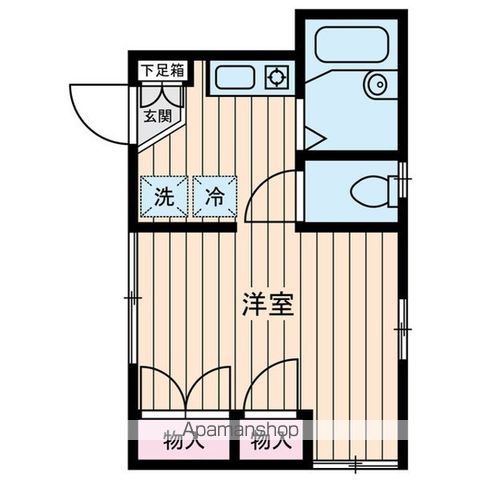 セードルＭ 202号室 間取り