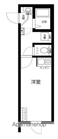マーレ上北沢 204号室 間取り