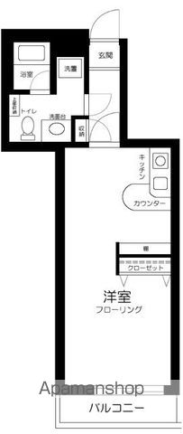 菱和パレス世田谷桜丘 105号室 間取り