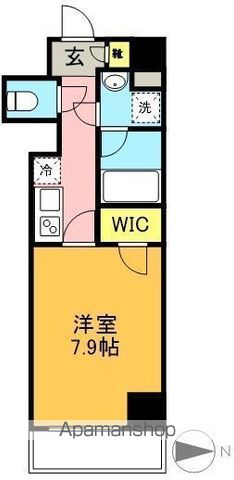 ＧｒａｎＤｕｏ下北沢１１ 602号室 間取り