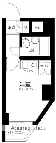 ライオンズマンション東北沢 201号室 間取り