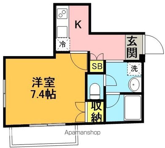 ＶＩＤＡ高井戸 209号室 間取り