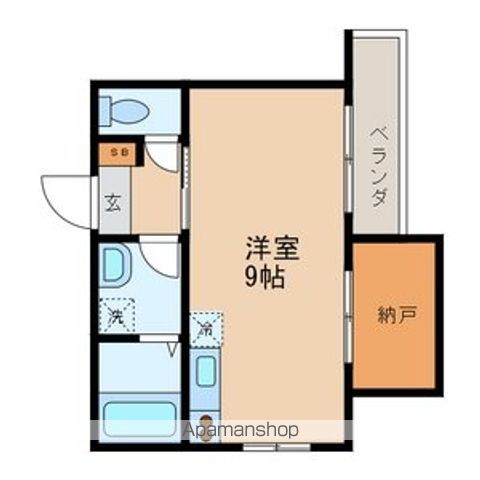 ジオーレ経堂 301号室 間取り