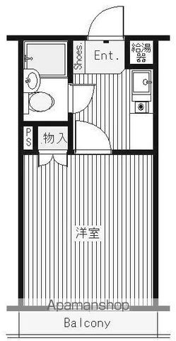 カテリーナ経堂 1F-5号室 間取り