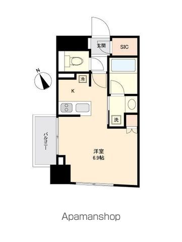 プライマル杉並方南町 101号室 間取り