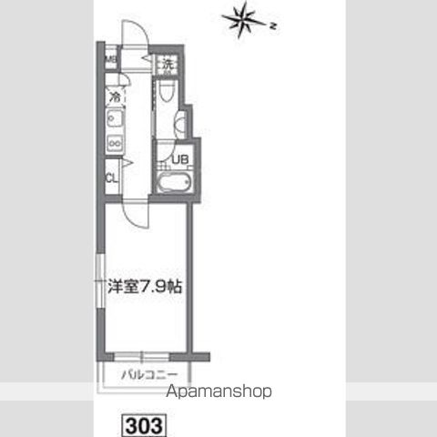 プライムアーバン烏山コート 403号室 間取り