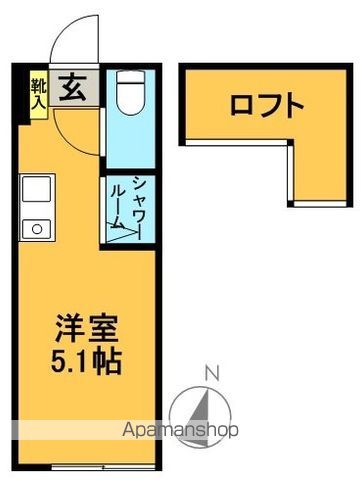 Ｗａｌｅａ明大前 102号室 間取り