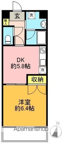 トリム下北 303号室 間取り