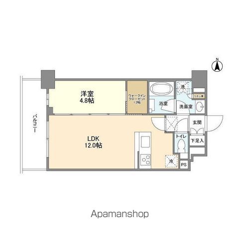 コンフォリア桜上水 403号室 間取り