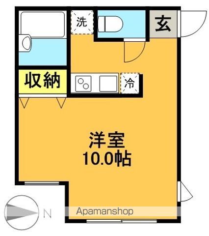 モデュロール高井戸 403号室 間取り