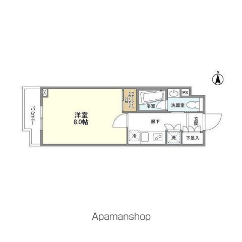 コンフォリア桜上水 312号室 間取り