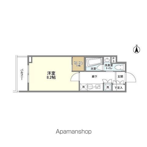 コンフォリア桜上水 210号室 間取り