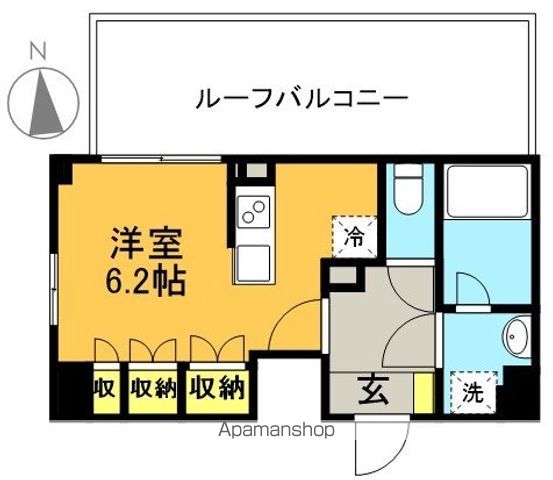 アーバンパーク高井戸 411号室 間取り
