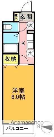 サニーヒルズ松原 205号室 間取り