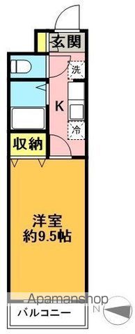 サニーヒルズ松原 205号室 間取り