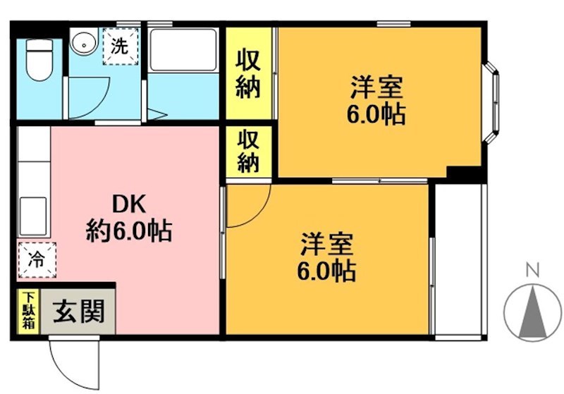ＨＫレジデンス 間取り図