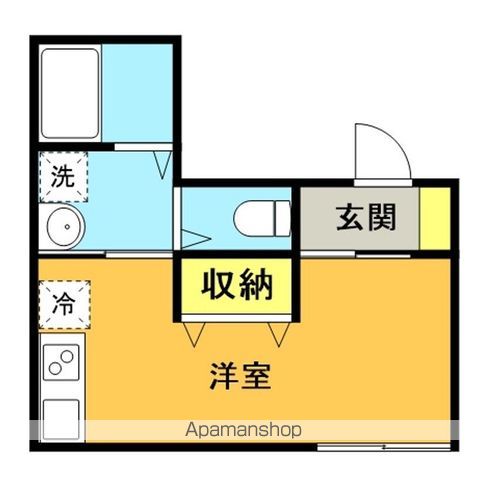 Ｉｎａｒｉ新代田 201号室 間取り