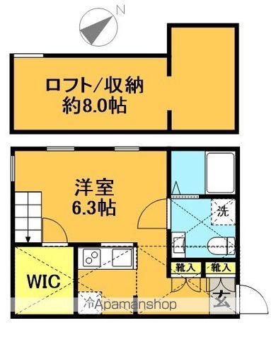 プリマ世田谷壱番館 間取り図