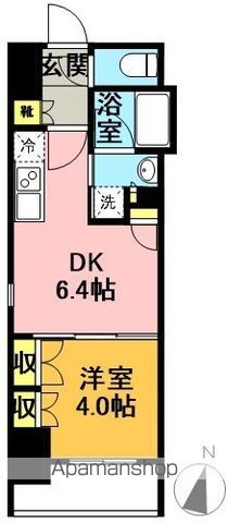 ザ・パークハビオ明大前 602号室 間取り