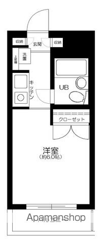 エクセレントハイム下高井戸 206号室 間取り
