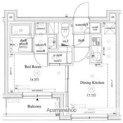 ＤＩＰＳ上北沢　Ｎｏｒｔｈ　Ｖｉｌｌａ 502号室 間取り
