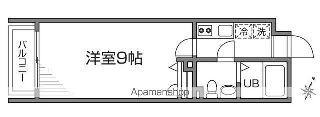 オリーブコート 102号室 間取り