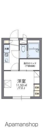 レオパレスアプリコットⅡ 103号室 間取り