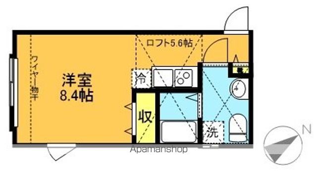 Ｃｉｅｌ浜田山 203号室 間取り