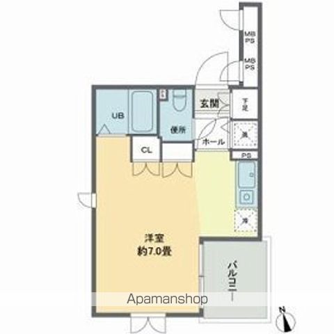 カルトゥーシュ芦花 303号室 間取り