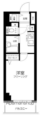 フェニックス方南町弐番館 802号室 間取り