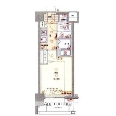 エクセリア桜上水 207号室 間取り