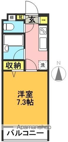 大木ロイヤルマンション 302号室 間取り
