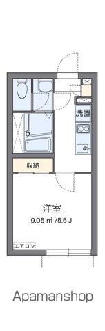クレイノＫＭメゾン 201号室 間取り